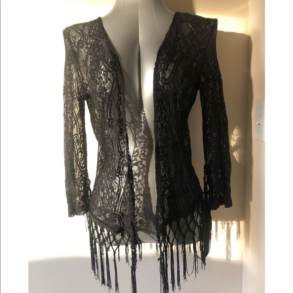 Lace cardigan